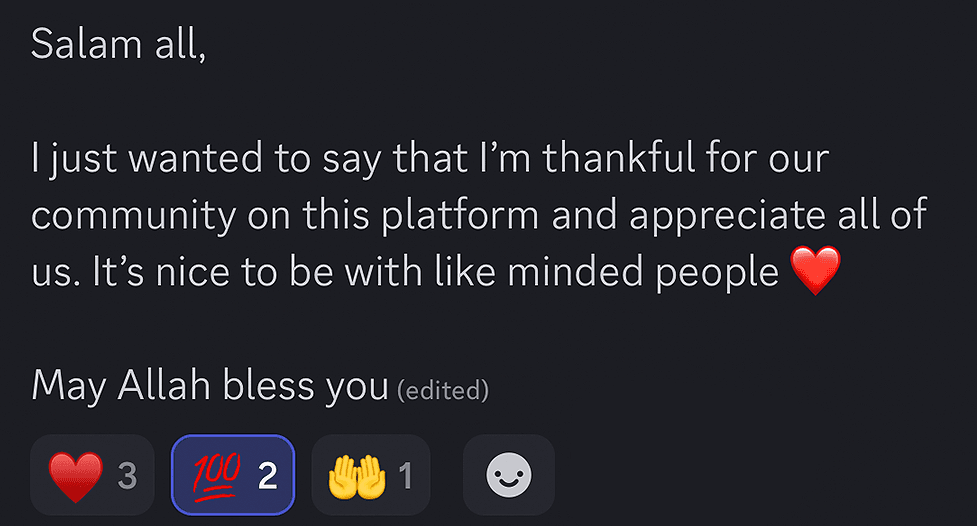 Student's testimonial screenshot